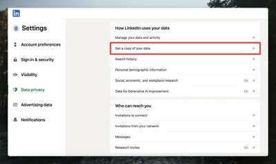 링크드인 임포트 | Relate Product Guide