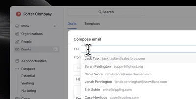 이메일(Email) | Relate CRM 가이드
